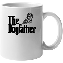 Cavalier King Charles Spaniel Custom Dog Breed The Dogfather 11 oz Mug Cavalier King Charles Spaniel Custom Dog Breed The Dogfather 11 oz Mug