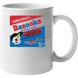 Bazooka Joe Classic Bubble Gum 11 oz Mug Bazooka Joe Classic Bubble Gum 11 oz Mug