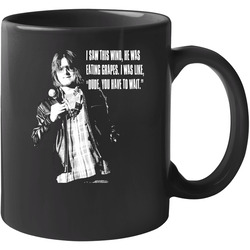 Mitch Hedberg Wino Joke Black 11 oz Mug Mitch Hedberg Wino Joke Black 11 oz Mug