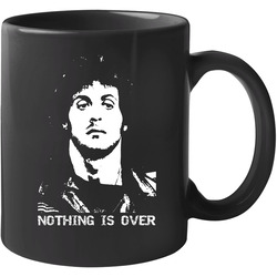 Rambo Nothing Is Over Retro 11 oz Mug Rambo Nothing Is Over Retro 11 oz Mug