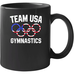 Team Usa Gymnastics Olympics Event Patriotic Rings 11 oz Mug Team Usa Gymnastics Olympics Event Patriotic Rings 11 oz Mug