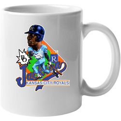 Bo Jackson Retro Baseball Caricature 11 oz Mug Bo Jackson Retro Baseball Caricature 11 oz Mug