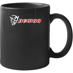 Dodge Demon Challenger Srt 2017 New Muscle Car Logo Black 11 oz Mug Dodge Demon Challenger Srt 2017 New Muscle Car Logo Black 11 oz Mug