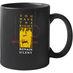 Aclu Vintage J Cole You Have The Right To Remain Silent 11 oz Mug Aclu Vintage J Cole You Have The Right To Remain Silent 11 oz Mug