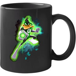 Daffy Duck Green Lantern Super Hero 11 oz Mug Daffy Duck Green Lantern Super Hero 11 oz Mug