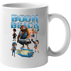 Boom Beach Tshirt Rifleman, Heavy, Zooka and Warrior Blackguard 11 oz Mug Boom Beach Tshirt Rifleman, Heavy, Zooka and Warrior Blackguard 11 oz Mug