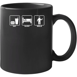 Welder Eat Sleep Weld Welding 11 oz Mug Welder Eat Sleep Weld Welding 11 oz Mug