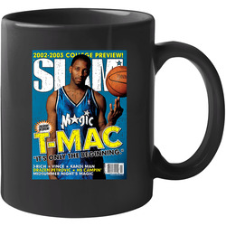 Slam Magazine Issue 64 Tracy Mcgrady Popular Basketball Magazine Grunge Look 11 oz Mug Slam Magazine Issue 64 Tracy Mcgrady Popular Basketball Magazine Grunge Look 11 oz Mug