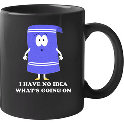 Southpark Towelie No Idea 11 oz Mug Southpark Towelie No Idea 11 oz Mug