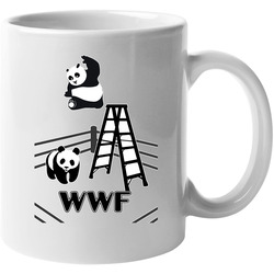 Wwf Funny Panda Bear T Shirt Banksy Wwe Wrestling Unisex Badass Top Te 11 oz Mug Wwf Funny Panda Bear T Shirt Banksy Wwe Wrestling Unisex Badass Top Te 11 oz Mug