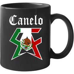 Canelo 1 Logo Color Black 11 oz Mug
