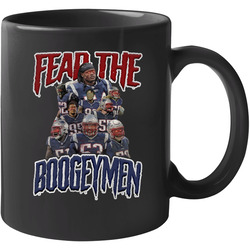 Fear The Boogeymen New England Defensemen Football 11 oz Mug Fear The Boogeymen New England Defensemen Football 11 oz Mug