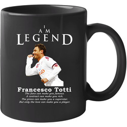 Francesco Totti As Roma Legend Soccer Futbol 11 oz Mug Francesco Totti As Roma Legend Soccer Futbol 11 oz Mug
