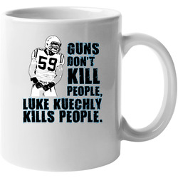 Luke Kuechly Carolina Football Boston Linebacker Defence 11 oz Mug Luke Kuechly Carolina Football Boston Linebacker Defence 11 oz Mug