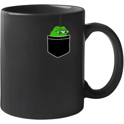 Pepe The Frog Pocket 11 oz Mug Pepe The Frog Pocket 11 oz Mug
