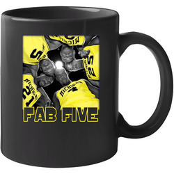 Fab Five Basketball Chris Webber Galena Rose 11 oz Mug Fab Five Basketball Chris Webber Galena Rose 11 oz Mug