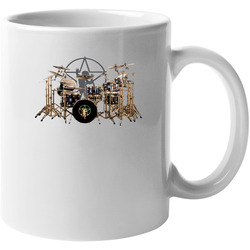 Dw Neil Peart Commemorative R30 Drum Kit 11 oz Mug Dw Neil Peart Commemorative R30 Drum Kit 11 oz Mug