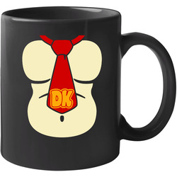 Donkey Kong Chest And Tie Video Game 11 oz Mug Donkey Kong Chest And Tie Video Game 11 oz Mug