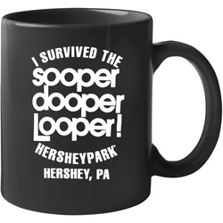I Survived The Sooper Dooper Looper Fun Ping Pong Summer Movie 11 oz Mug I Survived The Sooper Dooper Looper Fun Ping Pong Summer Movie 11 oz Mug