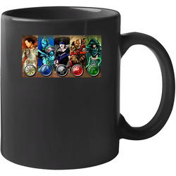 Magic The Gathering Ccg Mana Symbols 11 oz Mug Magic The Gathering Ccg Mana Symbols 11 oz Mug