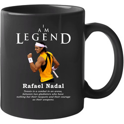 Rafael Nadal Legend Tennis 11 oz Mug Rafael Nadal Legend Tennis 11 oz Mug