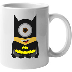 Batman Minion Dispicable me 2 White T-Shirt 100% Cotton NEW ITEM 11 oz Mug Batman Minion Dispicable me 2 White T-Shirt 100% Cotton NEW ITEM 11 oz Mug