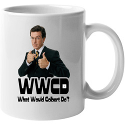 What Would Colbert Do Stephen Colbert 11 oz Mug What Would Colbert Do Stephen Colbert 11 oz Mug