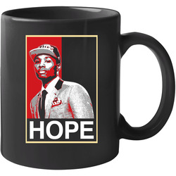 Damian Lillard Portland Basketball Hope 11 oz Mug Damian Lillard Portland Basketball Hope 11 oz Mug