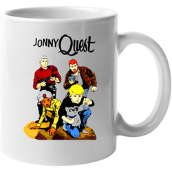 Jonny Quest Retro Cartoon 11 oz Mug Jonny Quest Retro Cartoon 11 oz Mug
