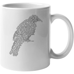 Edgar Allen Poe The Raven Poem 11 oz Mug Edgar Allen Poe The Raven Poem 11 oz Mug