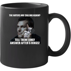 Tom Brady Haters Called Six Rings Funny Meme 11 oz Mug Tom Brady Haters Called Six Rings Funny Meme 11 oz Mug