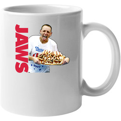 Joey Jaws Chestnut Hot Dog Eating Food 11 oz Mug Joey Jaws Chestnut Hot Dog Eating Food 11 oz Mug