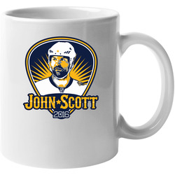 John Scott 2016 All-star All Star Game Support 11 oz Mug John Scott 2016 All-star All Star Game Support 11 oz Mug