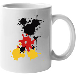 Funny Blob Splat Mickey Paint Comic 11 oz Mug Funny Blob Splat Mickey Paint Comic 11 oz Mug