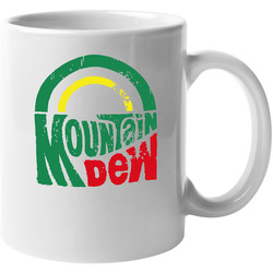 Mountain Dew Drink Retro 11 Oz Mug Mountain Dew Drink Retro 11 Oz Mug