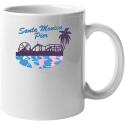 Santa Monica Pier The Hangover 3 11 Oz Mug Santa Monica Pier The Hangover 3 11 Oz Mug