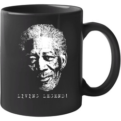 Living Legend - Morgan Freeman is not dead! T Shirt by Brother Adam 11 Oz Mug Living Legend - Morgan Freeman is not dead! T Shirt by Brother Adam 11 Oz Mug
