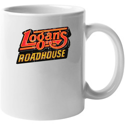 Logans Roadhouse Fast Food Restaurant Distressed Look 11 Oz Mug Logans Roadhouse Fast Food Restaurant Distressed Look 11 Oz Mug