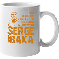 Serge Ibaka Oklahoma City Congo 11 Oz Mug Serge Ibaka Oklahoma City Congo 11 Oz Mug