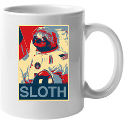 Astronaut Sloth Funny Hope Meme 11 Oz Mug Astronaut Sloth Funny Hope Meme 11 Oz Mug