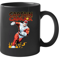 Captain Canuck Canada America Maple Leaf 11 Oz Mug Captain Canuck Canada America Maple Leaf 11 Oz Mug