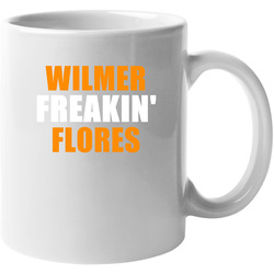 Wilmer Flores New York Brooklyn Baseball Sports Freakin 11 Oz Mug