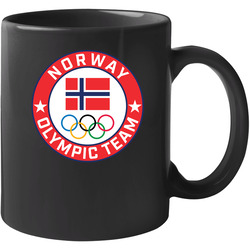 Norway Winter Olympic Team Pyeongchang 2018 Round Logo 11 Oz Mug Norway Winter Olympic Team Pyeongchang 2018 Round Logo 11 Oz Mug