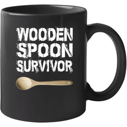 Wooden Spoon Black 11 Oz Mug Wooden Spoon Black 11 Oz Mug