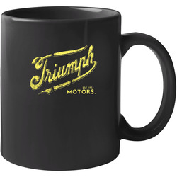 Vintage Motorcycle Logo Triumph 11 Oz Mug Vintage Motorcycle Logo Triumph 11 Oz Mug