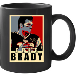 Free Brady Patriots Football Twitter 11 Oz Mug Free Brady Patriots Football Twitter 11 Oz Mug