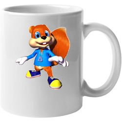 Conker The Squirrel Video Game 11 Oz Mug Conker The Squirrel Video Game 11 Oz Mug
