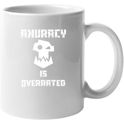 Warhammer 40k Orks Akuracy is overrated Tee Irish Green 11 Oz Mug Warhammer 40k Orks Akuracy is overrated Tee Irish Green 11 Oz Mug