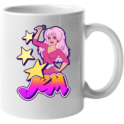 Jem and the Holograms t-shirt 80s cartoon tee 11 Oz Mug Jem and the Holograms t-shirt 80s cartoon tee 11 Oz Mug