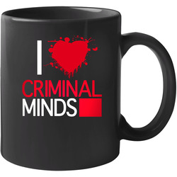 I Love Heart Criminal Minds 11 Oz Mug I Love Heart Criminal Minds 11 Oz Mug